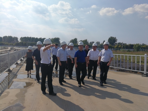 【领导关怀】安徽灵璧县政府莅临尊龙凯时官方网站集团灵璧县公共设施PPP项目观摩指导
