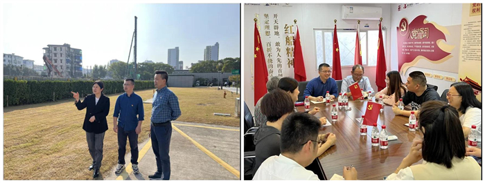 项目部与社区开展党建联建，共同探讨一期、二期的改进提升.jpg